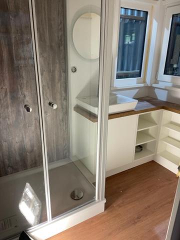 Villa Tiny House Moritz Fedderwardersiel Esterno foto