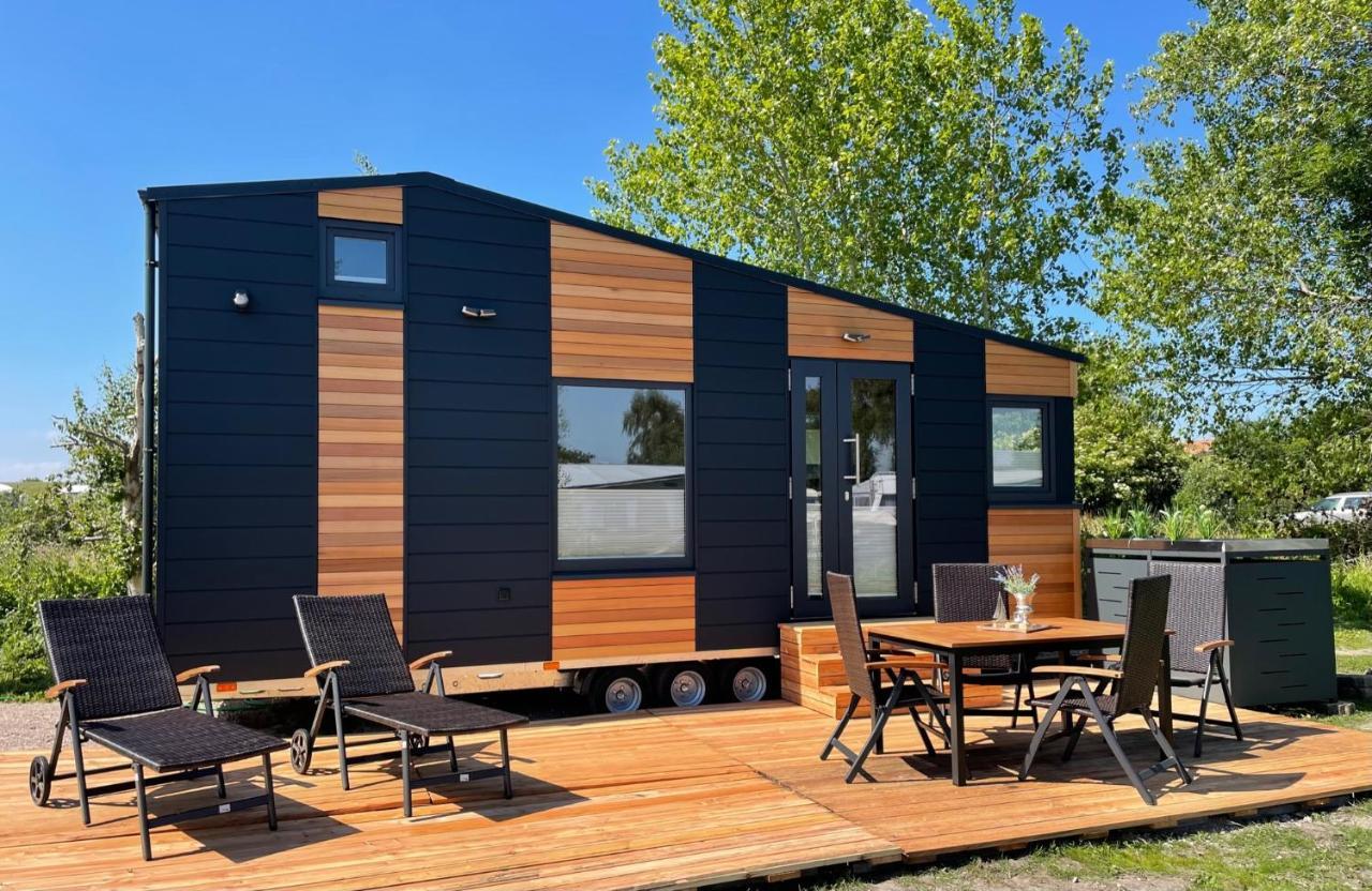 Villa Tiny House Moritz Fedderwardersiel Esterno foto